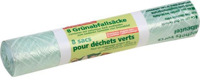 Immagine prodotto Naturesse Sacchetti per rifiuti verdi (8 x, 240 l)