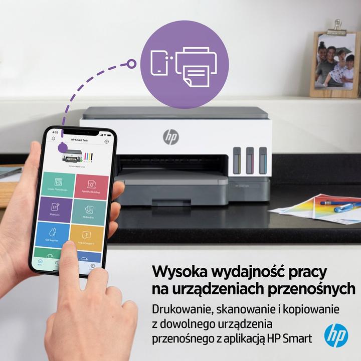 Immagine prodotto HP Smart Tank 720 Thermal Inkjet DPI al minuto WLAN (Termica diretta, Colore)