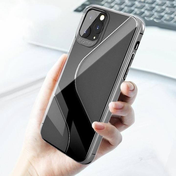 Productafbeelding Hurtel S-Case Flexibele Cover TPU Hoesje voor Huawei P40 Lite E blauw (Huawei P40 Lite E)