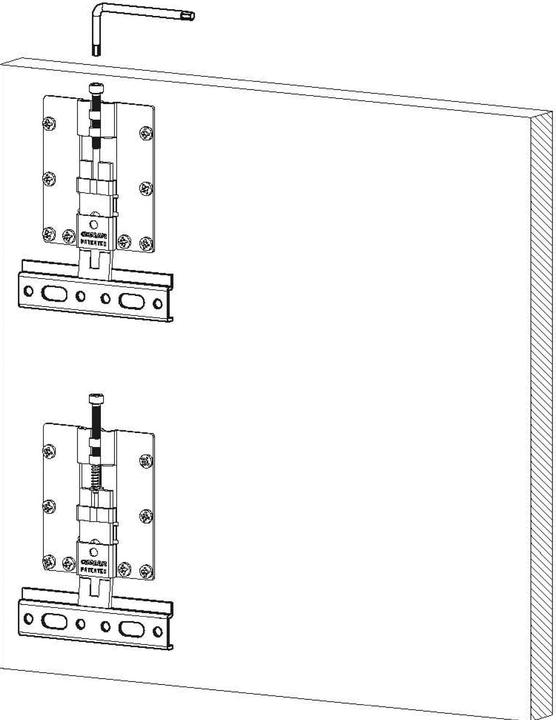 Produktbild Camar Höhenverstellbarer Paneelhalter (1 Stk.)