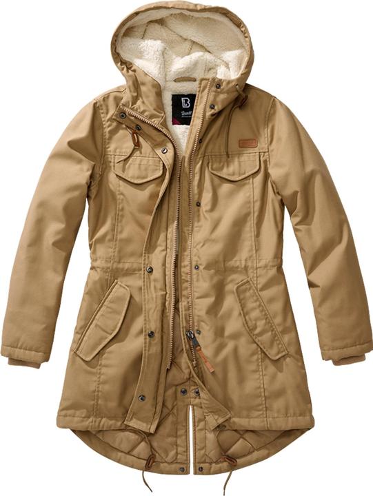 Brandit Damen Marsh Lake Parka Grösse XL Farbe Kamel (XL)