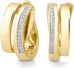Image du produit Breuning BIJOUX DE L'OREILLE - BRILLE. 0,14 Ct. H/si (Or 750/18 K)