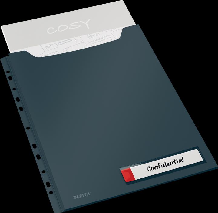 Produktbild Leitz Einlagemappe Cosy Privacy Maxi Hülle Grau (A4, 3 x)