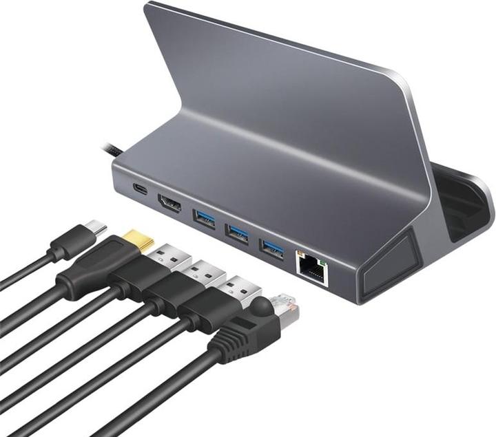 Produktbild LogiLink UA0408 (USB-C, 6 Ports)
