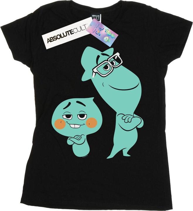 Actual product image Disney Womens/Ladies Soul Joe And 22 Buddies Forever Cotton T-Shirt (S)