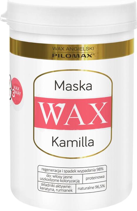 Produktbild Pilomax Wachs Englisch, blonde Kamilla -Haarmaske, 480g