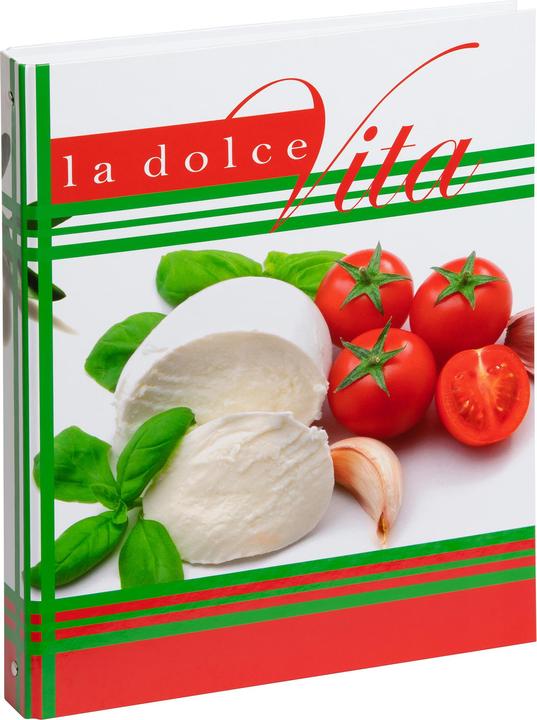 Actual product image Pagna Recipe ring binder A4 La dolce vita 4-ring + index (A4, 1 Piece)