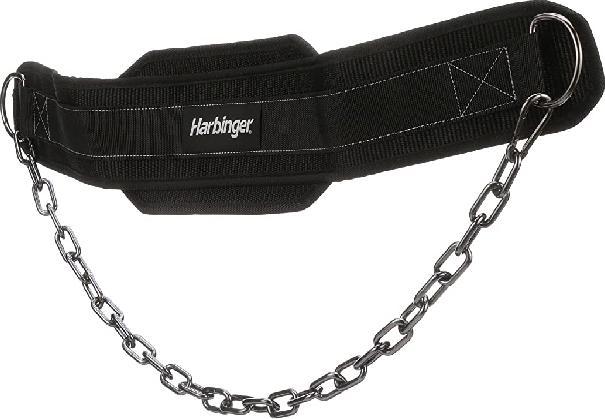 Harbinger Chaîne Dip Belt-Black Gunmetal