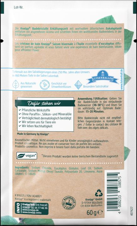 Immagine prodotto Kneipp Stagione fredda (Sali da bagno)