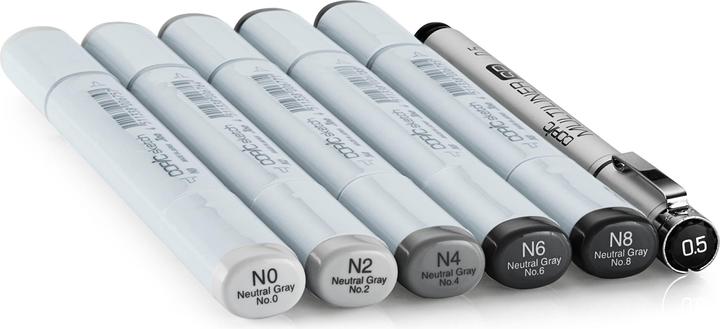 Image du produit Copic Sketch (Gris, 3.70 mm, 6 x)
