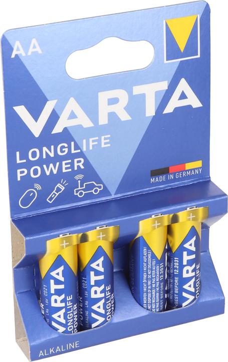 Immagine prodotto Varta Longlife Power (4 pz., AA, 2960 mAh)