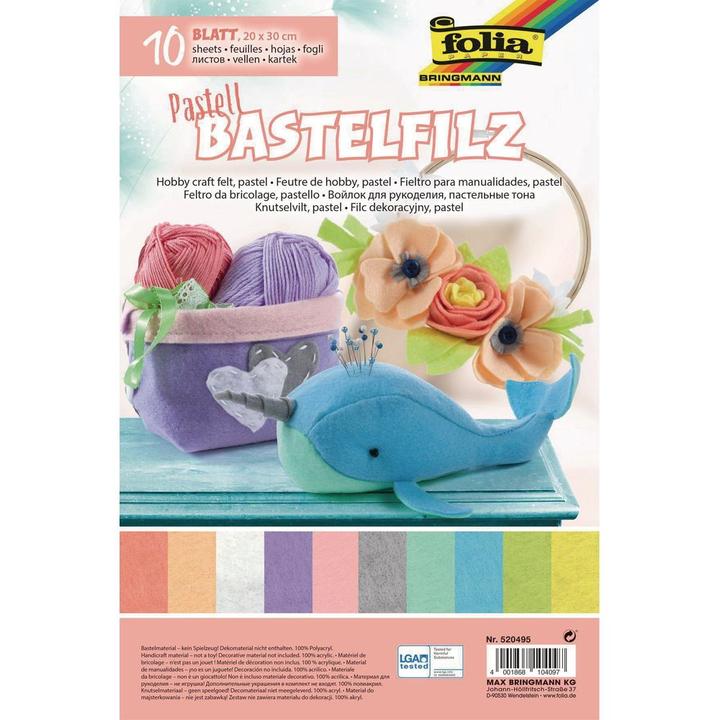 Image du produit Folia Kit d'artisanat en feutre