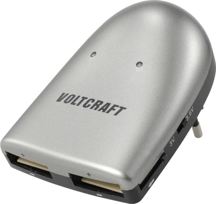 Productafbeelding Voltcraft Knoopcel oplader (1 Pcs., Lader zonder batterij)