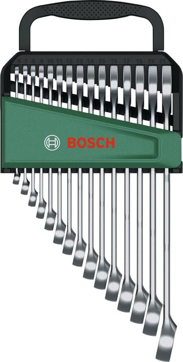 Actual product image Bosch Professional BOSCH Combination spanner set, 1600A02Z9E, 15-piece