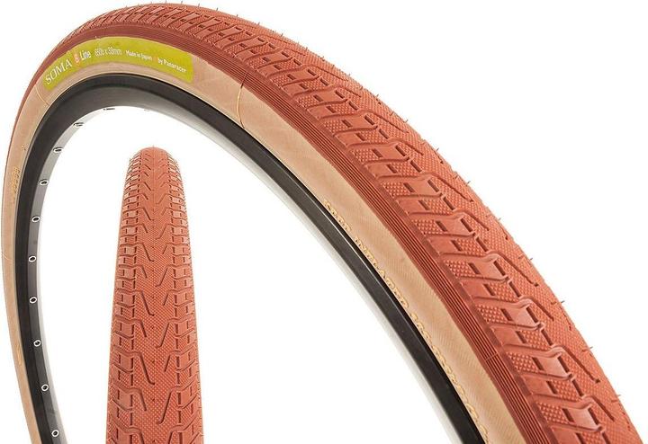 Actual product image Soma New Xpress 650b folding tire - Terracotta