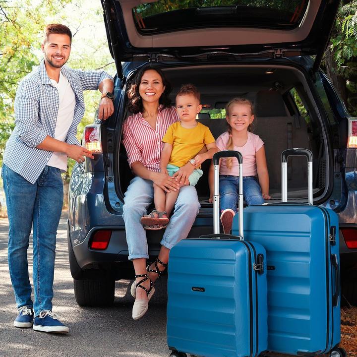 Actual product image Itaca Hartschalenkoffer-Set für Reisen (65 l, Hand luggage (up to 50 litres), M (50 - 90l))