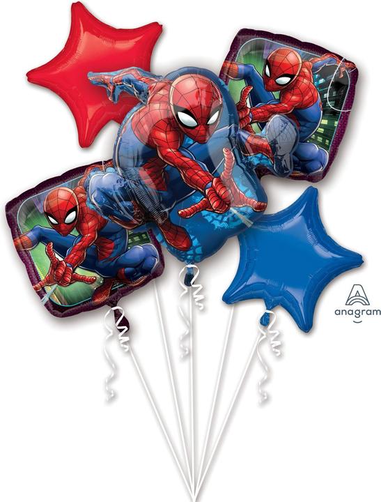 Image du produit Anagram Bouquet de ballons Spiderman Anniversaire