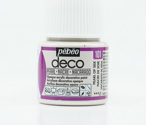 Produktbild Pebeo Deco Perlmutt Acrylfarben (Seide, 45 ml)