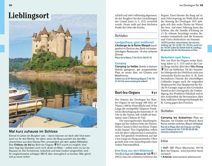 Produktbild Reise-Taschenbuch Auvergne, Zentralmassiv (Deutsch, Hans E. Latzke, 2023)