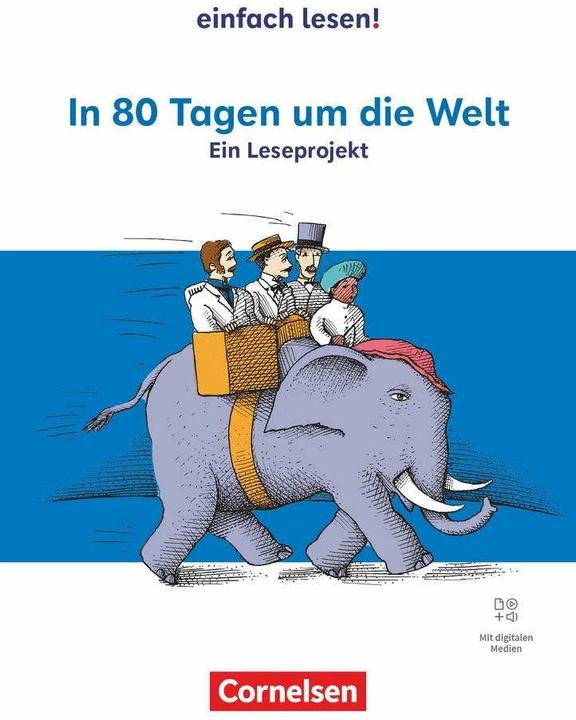 Immagine prodotto Einfach lesen!, Leseprojekte, Leseförderung ab Klasse 5 - Ausgabe ab 2024, In 80 Tagen um die Welt (Tedesco, Nina Trcka, Silke Kreip, 2024)