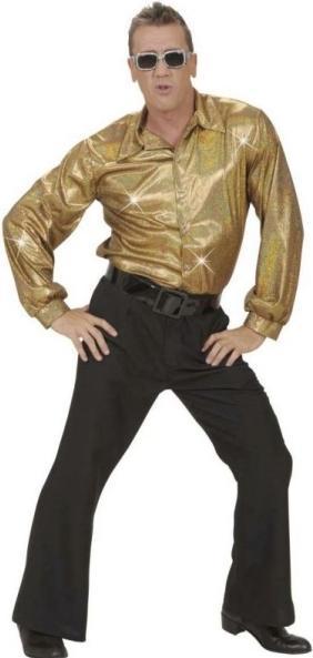 Actual product image Widmann THE 70s DISCO STYLE (holographic shirt), M/L (M/L)