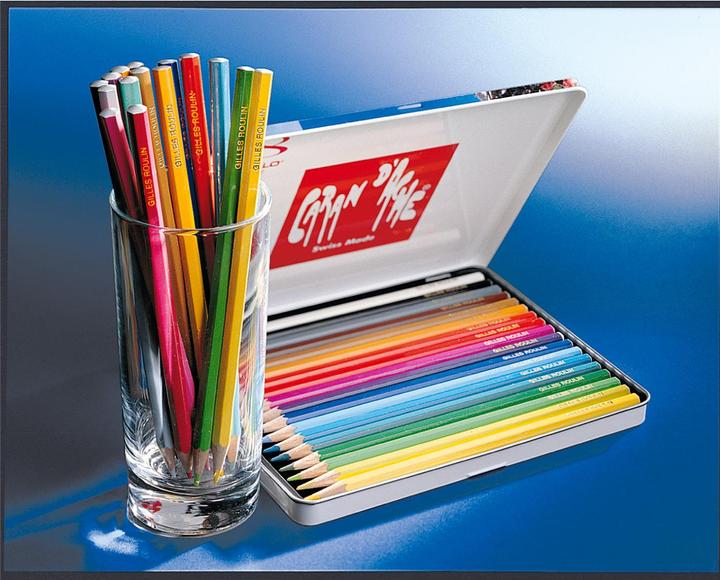 Actual product image Caran d'Ache Prismalo Aquarelle Metallschachtel (Multicoloured, 40 x)
