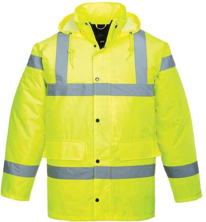 Actual product image Portwest Unisex Adult Hi-Vis Traffic Jacket (3XL)