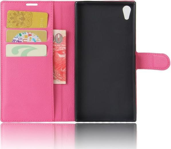 Actual product image MU Classic Leather cover with litchite texture (Sony Xperia XA1 Ultra)