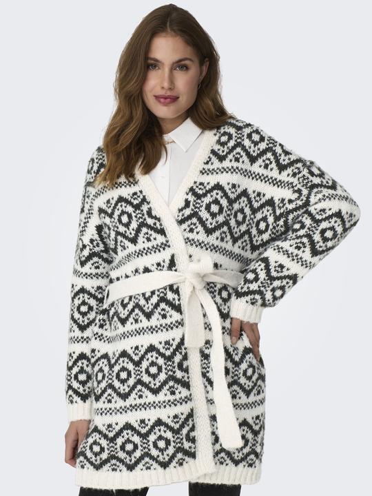 Actual product image Only ONLCARIN LIFE LS JQ BELT CARD KNT Cardigan (S)