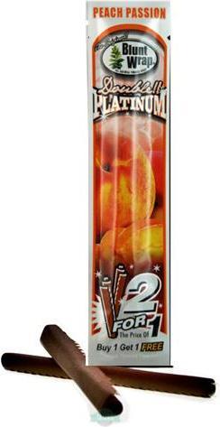 Produktbild Blunt Wraps Double Platinum Peach Passion 2 in 1