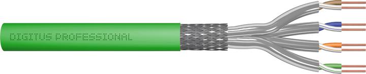 Productafbeelding Digitus CAT 8.2 S/FTP installatiekabel, 100 m, simplex, Dca (STP, CAT8.2, 100 m)