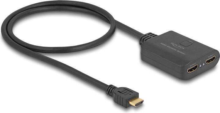 Image du produit Delock Splitter HDMI 1 x HDMI in vers 2 x