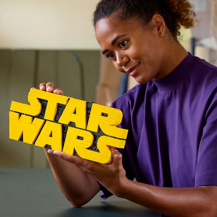 Produktbild LEGO Star Wars™ Logo aus Steinen (75407, LEGO Star Wars)
