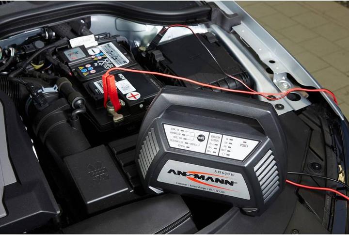 Image du produit Ansmann Chargeur automatique ALCT 624/10 (6V, 12V, 24V, 10 A)