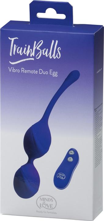 Produktbild Minds of Love TrainBalls Vibro Remote Duo Egg lila