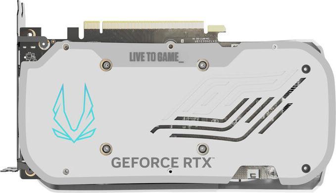 Actual product image Zotac GeForce RTX 4070 Twin Edge OC White Edition (12 GB)