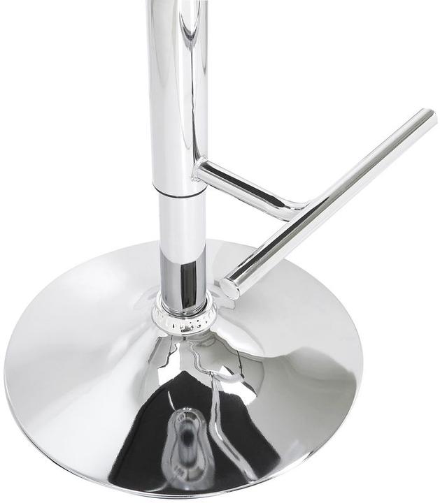 Produktbild Swisshandel24 Barhocker Werne Kunstleder chrom, schwarz