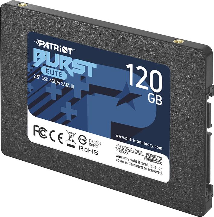 Produktbild Patriot Burst Elite Serial ATA III (120 GB, 2.5")