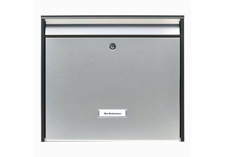 Actual product image Burg Wächter Mailboxes Oxford 6877 black&steel