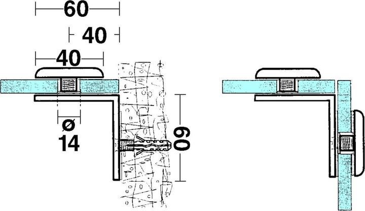 Actual product image Werkstarck Glass connector 90 (1 pcs.)