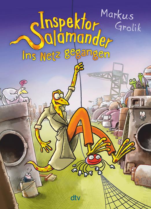 Actual product image Inspektor Salamander – Ins Netz gegangen (German, Markus Grolik, 2024)