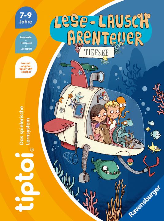 Actual product image tiptoi Lese-Lausch-Abenteuer Tiefsee (German, Annette new farmer, Nikolai Renger, 2023)
