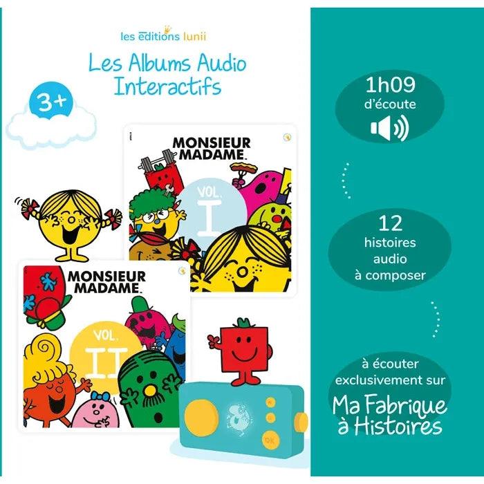 Actual product image Lunii Album Audio Interactif Pack Duo Monsieur Madame (5+ Fr) (French)