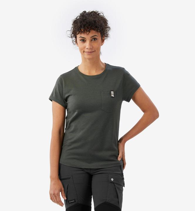 Immagine prodotto Forclaz Merino T-Shirt Damen 100 % Merinowolle grün (M)
