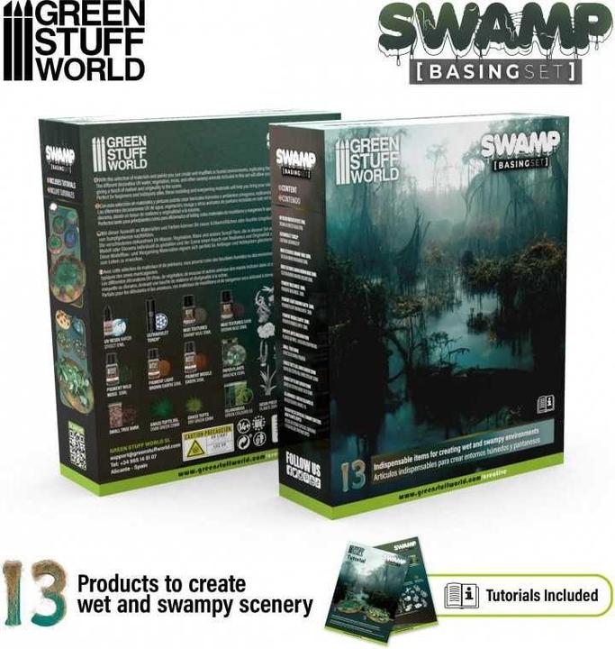 Produktbild Green Stuff World Basing Sets - Swamp