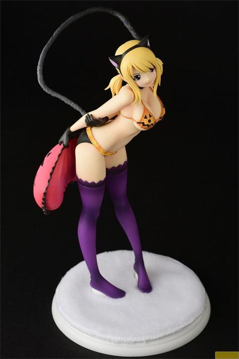 Immagine prodotto Orca Statuetta Fairy Tail 1/6 Lucy Heartfilia - Halloween CAT Gravure Style 25 cm