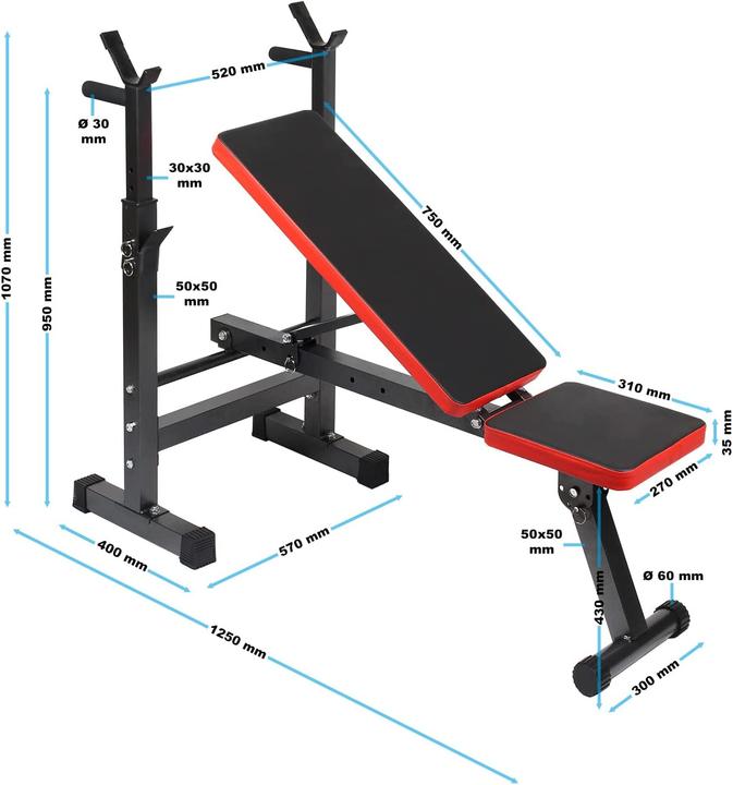 Actual product image Wiltec Training bench