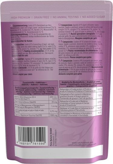 Immagine prodotto Catz Finefood No.11 Agnello e coniglio (Adulto, 1 pz., 90 g)