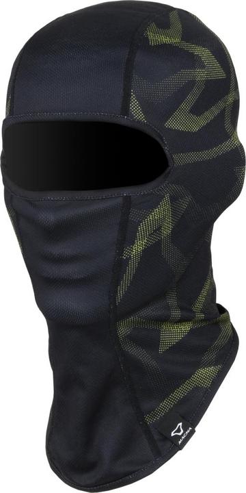 Actual product image Macna BALACLAVA TRANCE Sturmhaube dunkel grau-fluo gelb uni