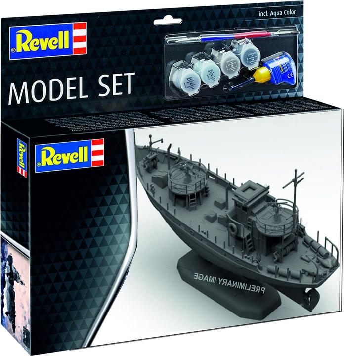 Actual product image Revell Model Set KFK (war fishing cutter)